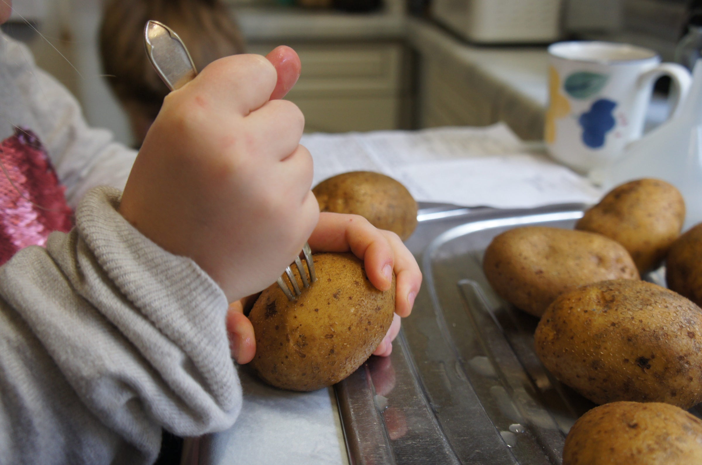 Easter Bunny Jacket Potatoes