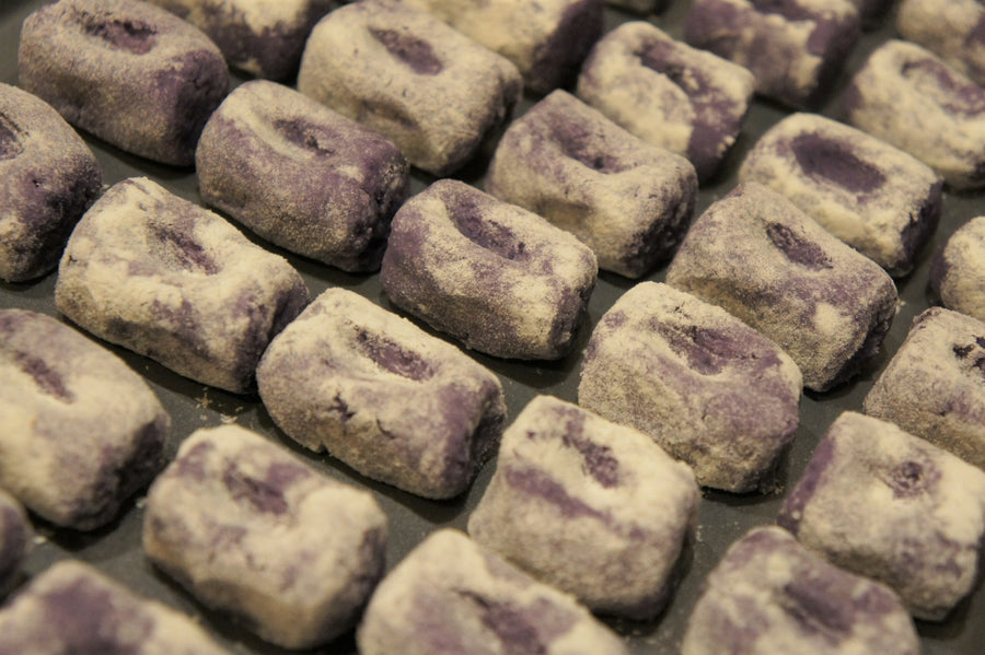 Vegan Vitelotte Gnocchi