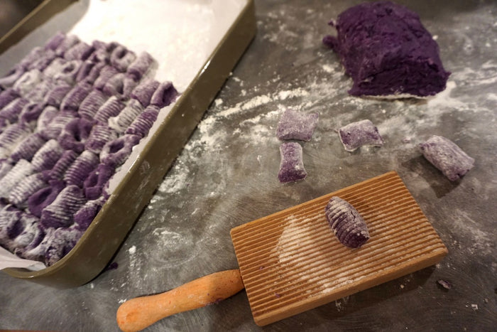 Vitelotte Gnocchi with Butter & Sage