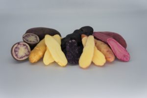 Mixed Exotic Selection Box - La Ratte, Pink Fir Apple, Red Emmalie, Shetland Black, Vitelotte - 2020 The Potato Shop