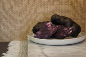 Vitelotte Potatoes Harvest 2019