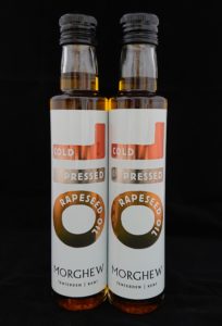 250ml bottles of cold pressed rapeseed oil