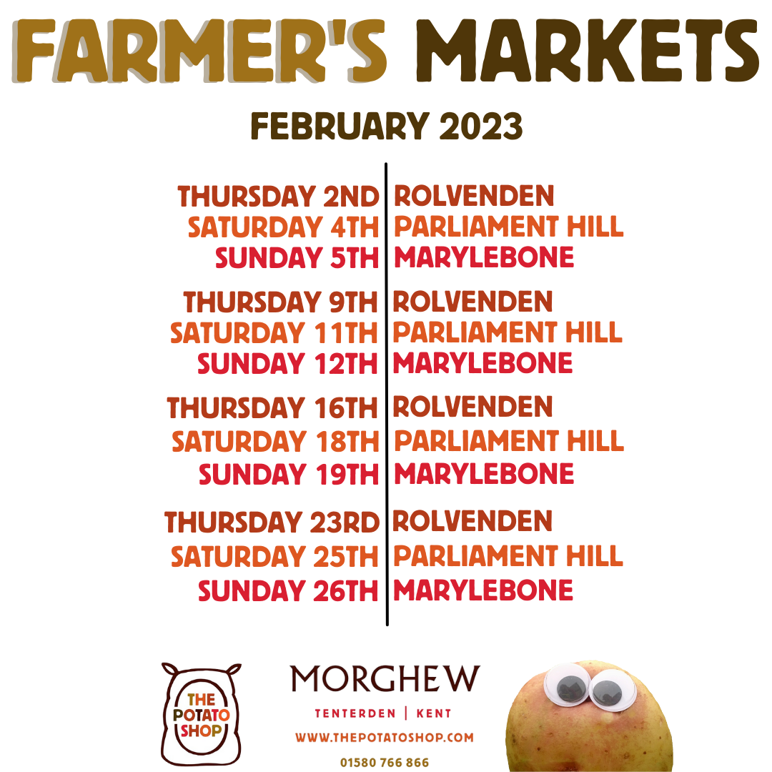 Farmer's Markets December 2022 The Potato Shop